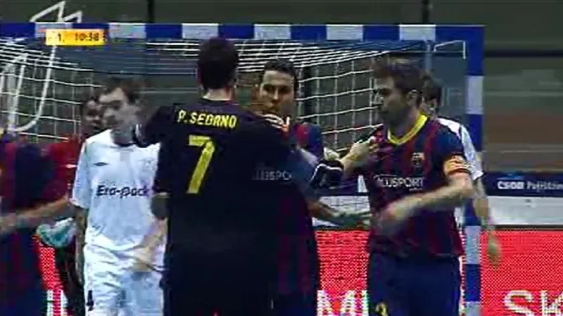 Sestřih a ohlasy utkání Chrudim - Barcelona