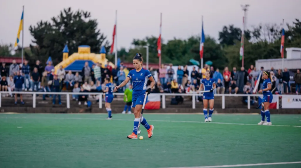 České reprezentantky pozemního hokeje na ME