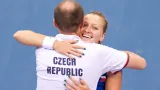 Petra Kvitová s trenérem Pálou