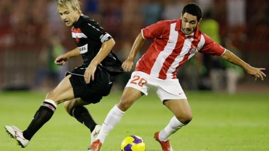 Utkání CZ Bělehrad - Slavia Praha