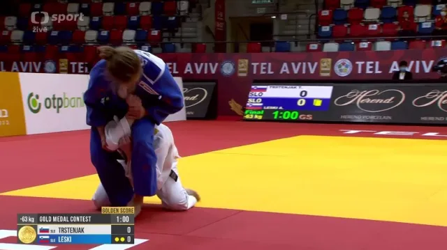 Judistka Zachová vyhrála jeden zápas na Grand Slamu v Tel Avivu