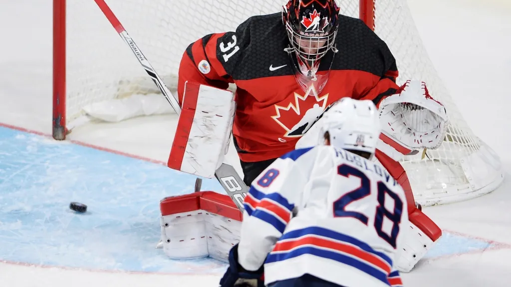 Utkání Kanada U20 - USA U20