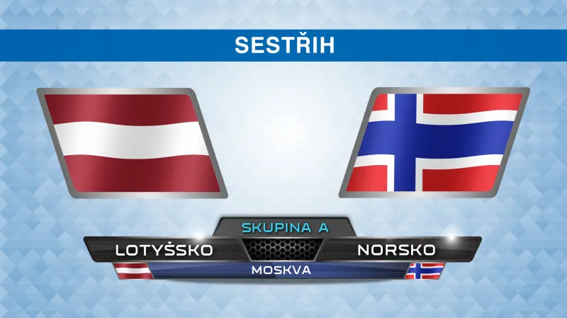 Sestřih utkání Lotyšsko - Norsko