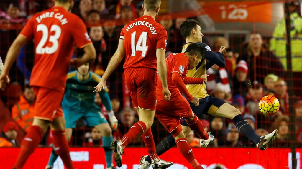 Utkání Liverpool - Arsenal