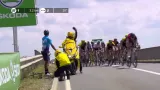 Závěrečných 10 km 1. etapy Tour de France