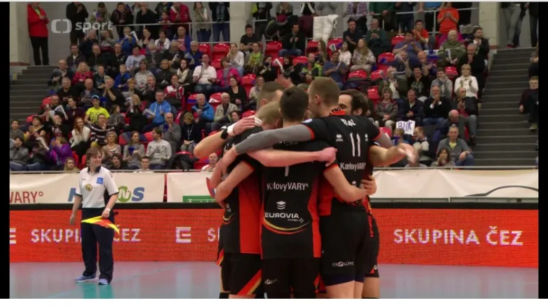 Volejbalisté Karlovarska zvítězili nad prvním Kladnem 3:2
