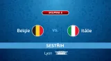 Sestřih utkání Belgie - Itálie