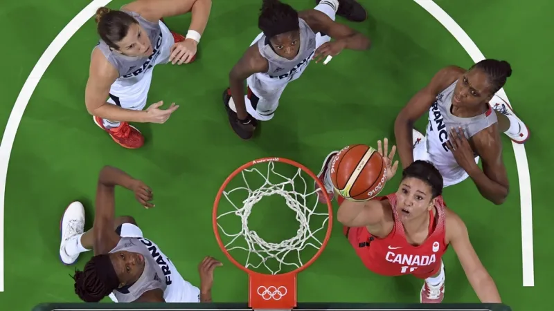 Čtvrtfinále Francie - Kanada