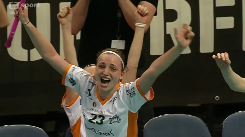 Sestřih superfinále florbalistek Vítkovice – Jižní Město