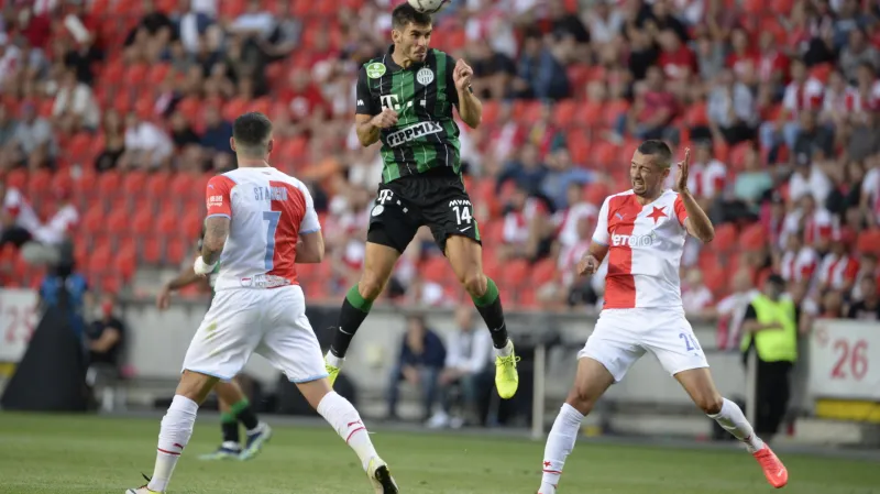 Utkání Slavia Praha - Ferencváros