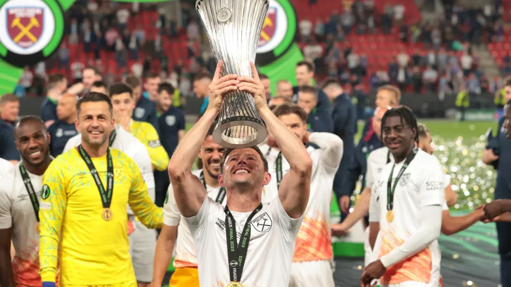 Radost fotbalistů West Hamu