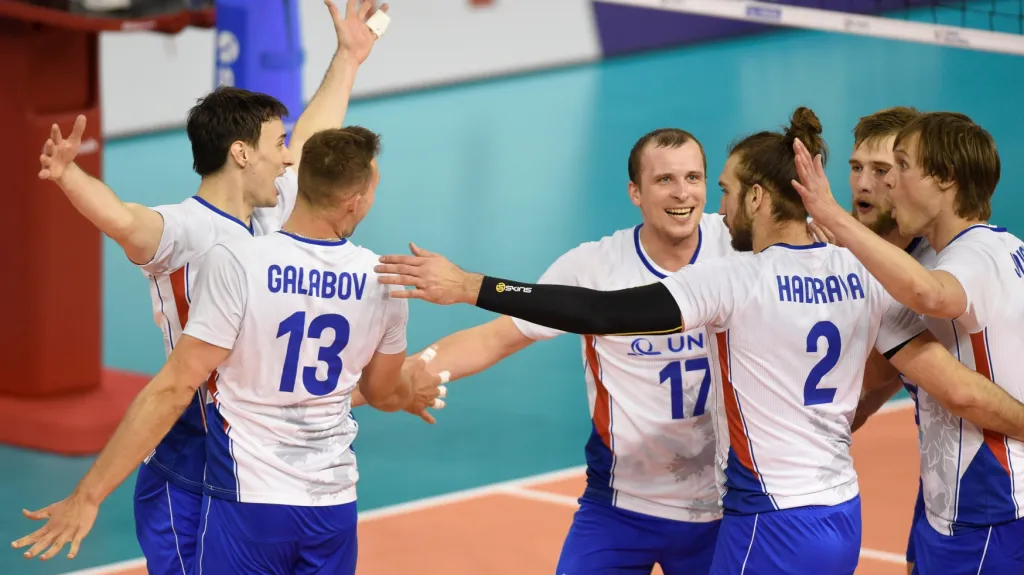 Radost českých volejbalistů