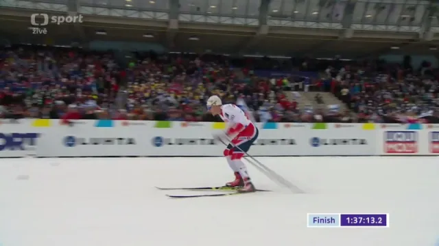 Moment: Norové si doběhli pro zlato ze štafety