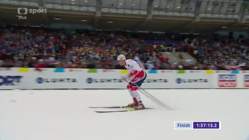 Moment: Norové si doběhli pro zlato ze štafety