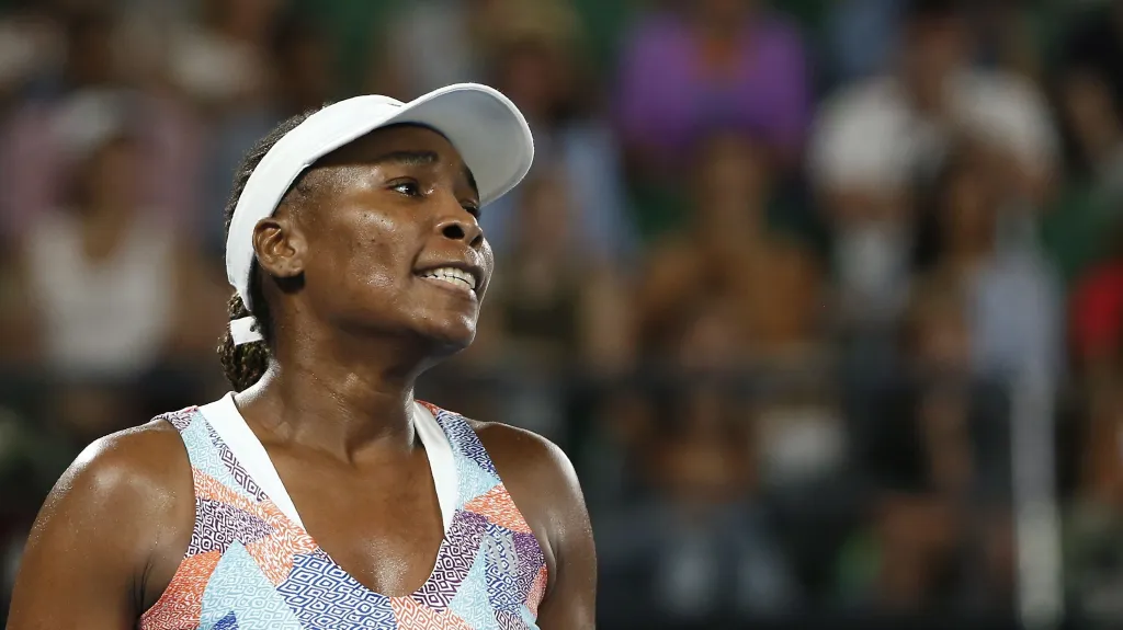 Zklamaná Venus Williamsová