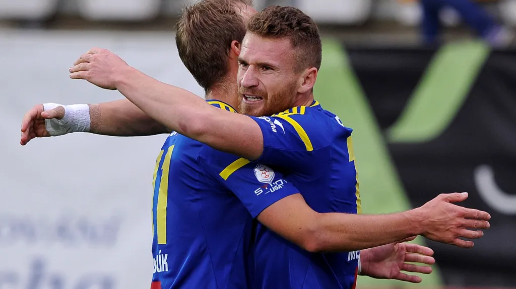 Jihlavští slaví branku