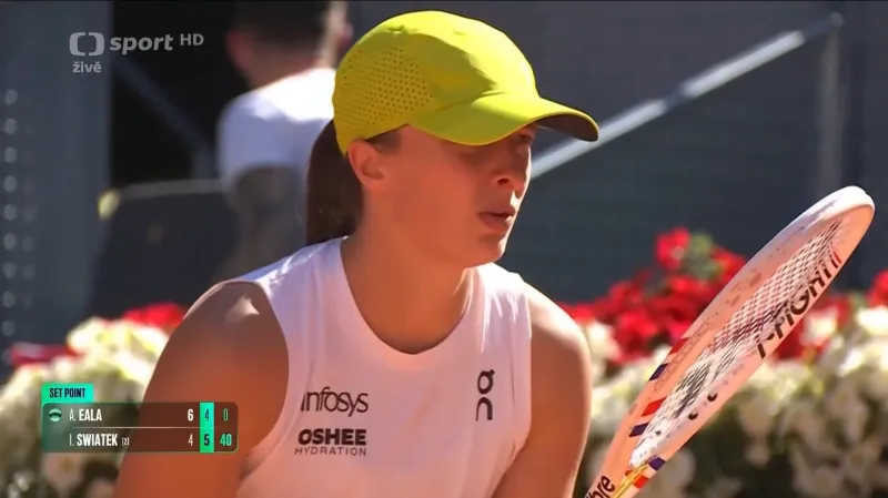 Šwiateková zdolala v Madridu Filipínku Ealaovou