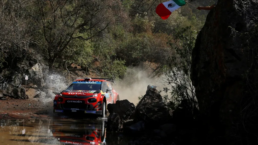 Esapekka Lappi během Mexické rallye