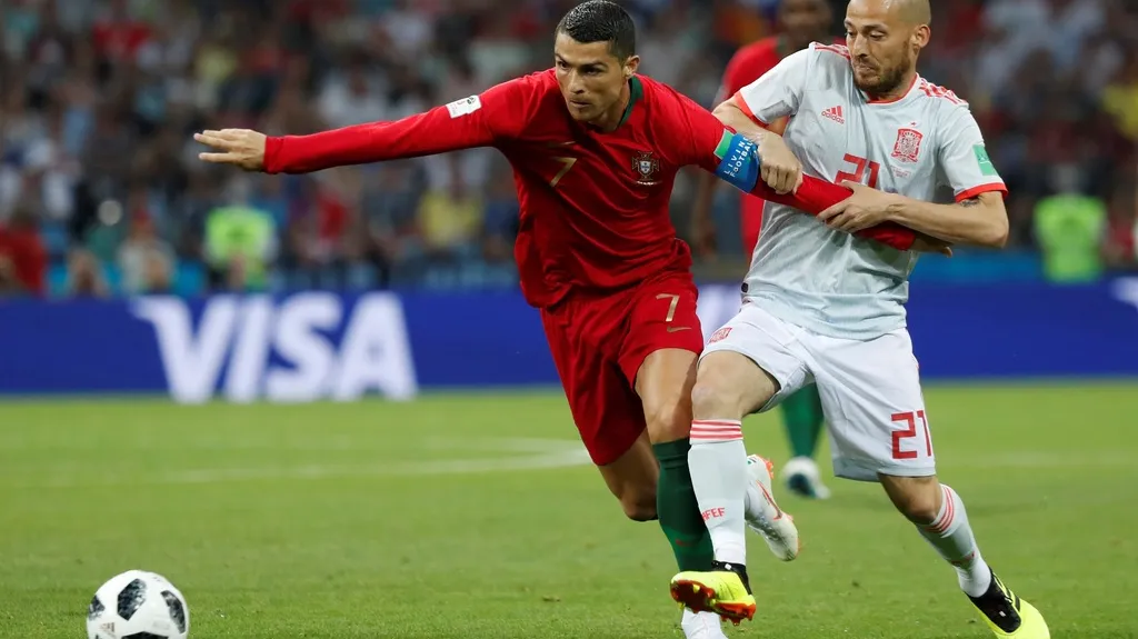 Utkání Portugalsko - Španělsko