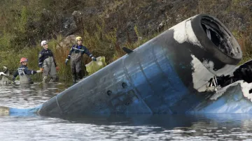 Nehoda letadla u Jaroslavle