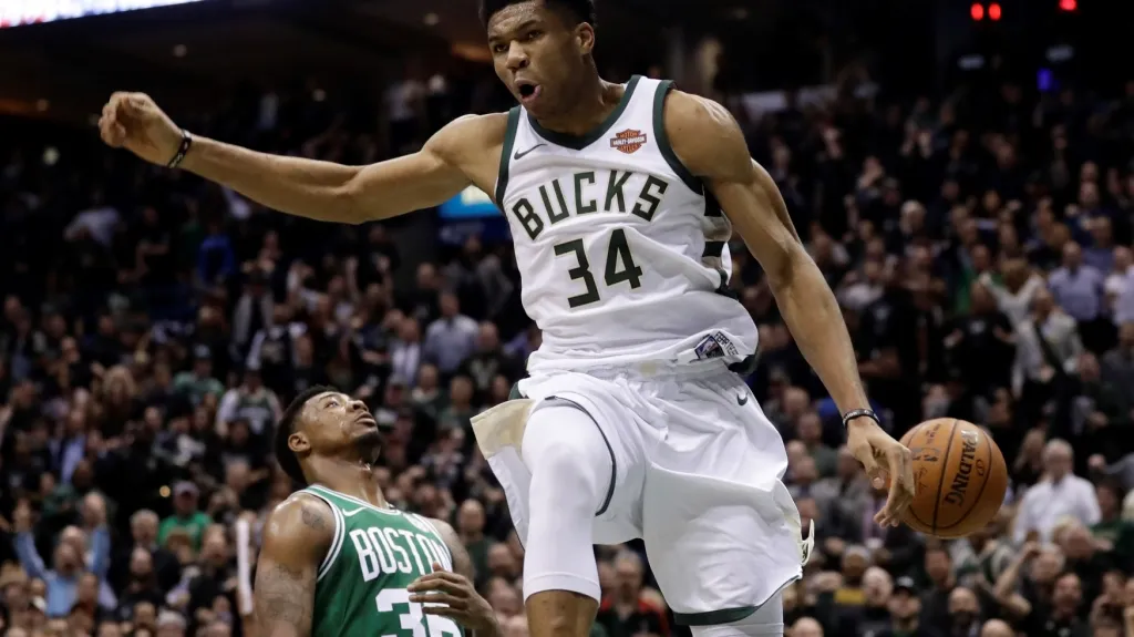 Janis Antetokounmpo z Milwaukee 
