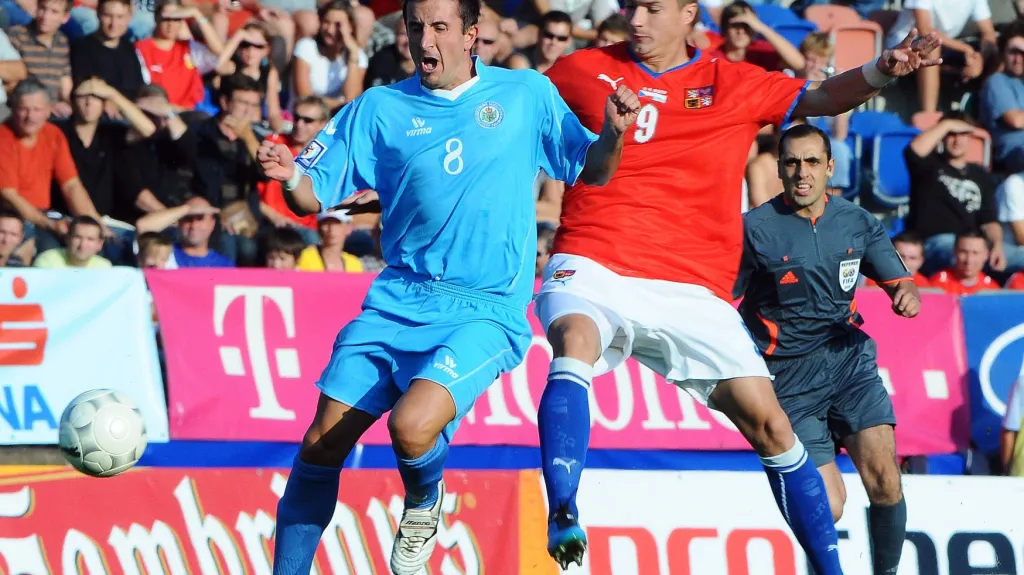 Utkání Česko - San Marino