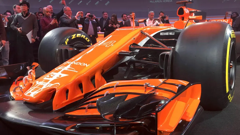 Nový monopost McLarenu