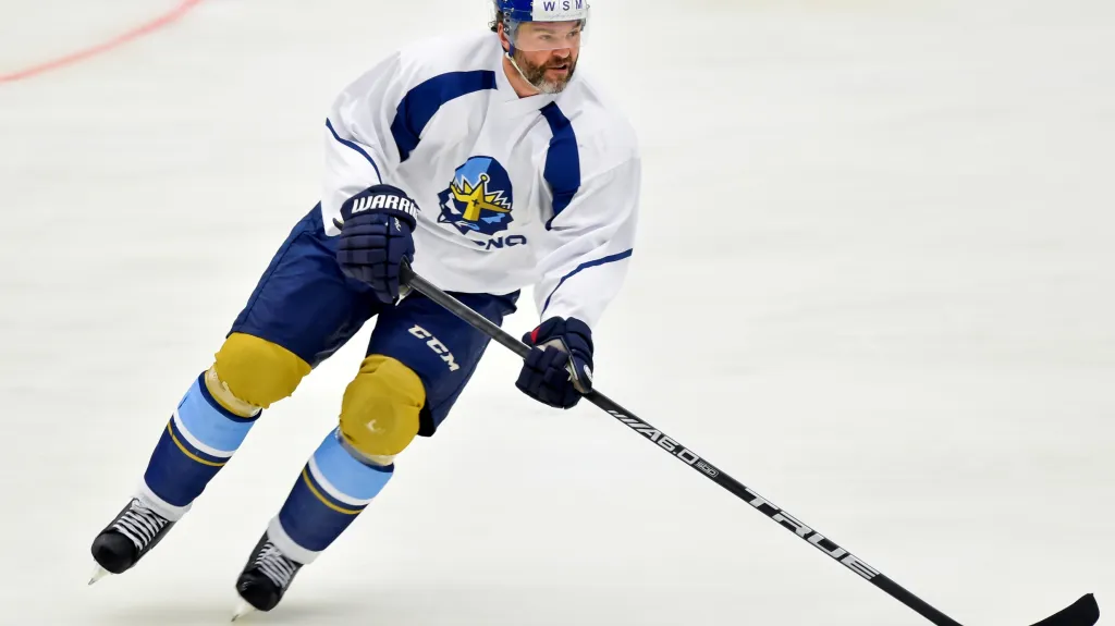 Jaromír Jágr v dresu Kladna