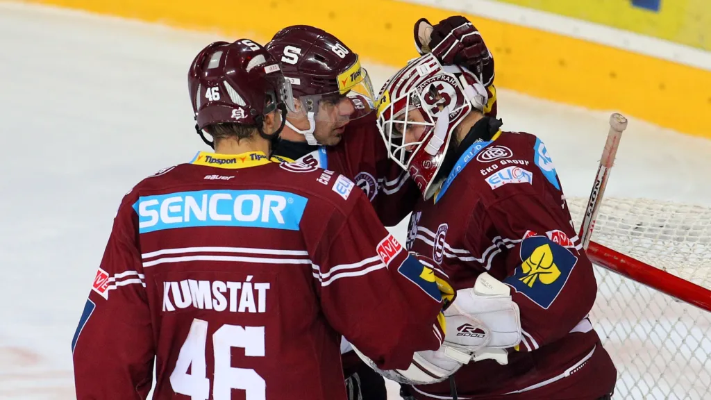 Radující se sparťané