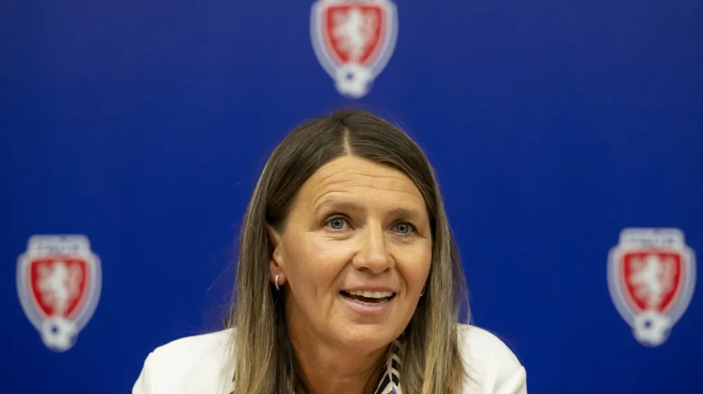 Trenérka ženské fotbalové reprezentace Jitka Klimková
