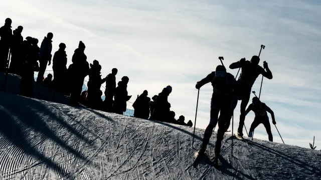 Záznam závodu smíšených štafet