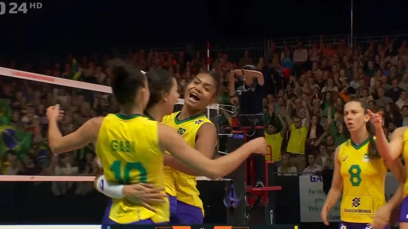 Volejbalistky Brazílie porazily Itálii a postoupily do finále MS