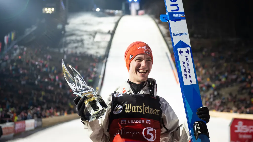 Tady jsem doma. Leyhe slaví první výhru v SP na domácím můstku ve Willingenu