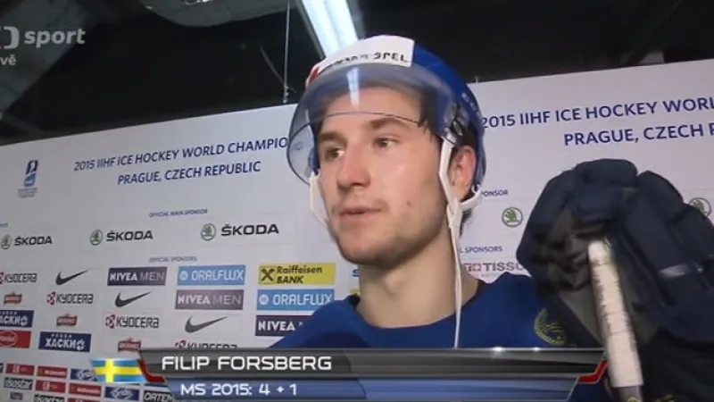 Forsberg před Kanadou: Zajímají nás jen vítězství