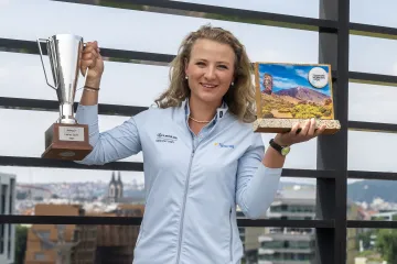 Golfistka Sára Kousková