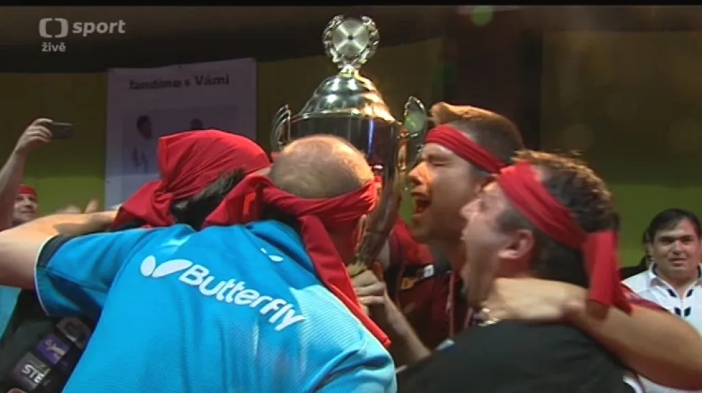 Sestřih rozhodujícího finále extraligy stolních tenistů