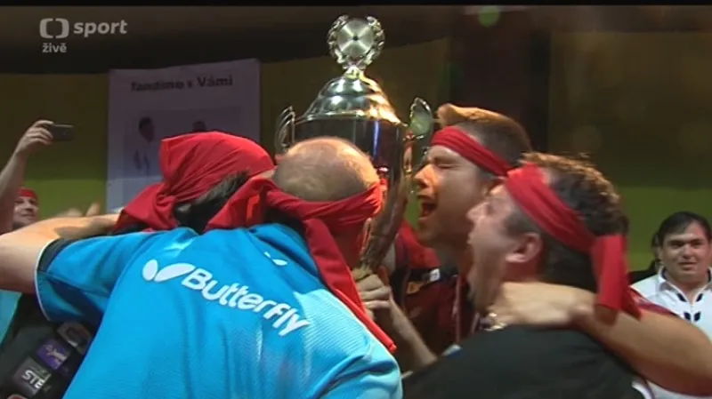 Sestřih rozhodujícího finále extraligy stolních tenistů