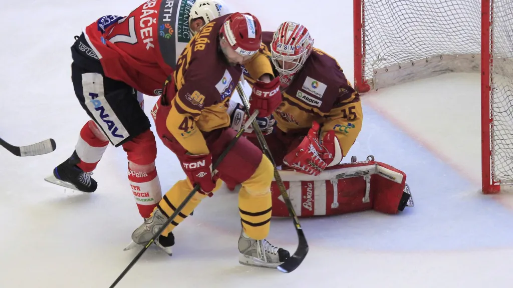 Utkání Jihlava - Pardubice