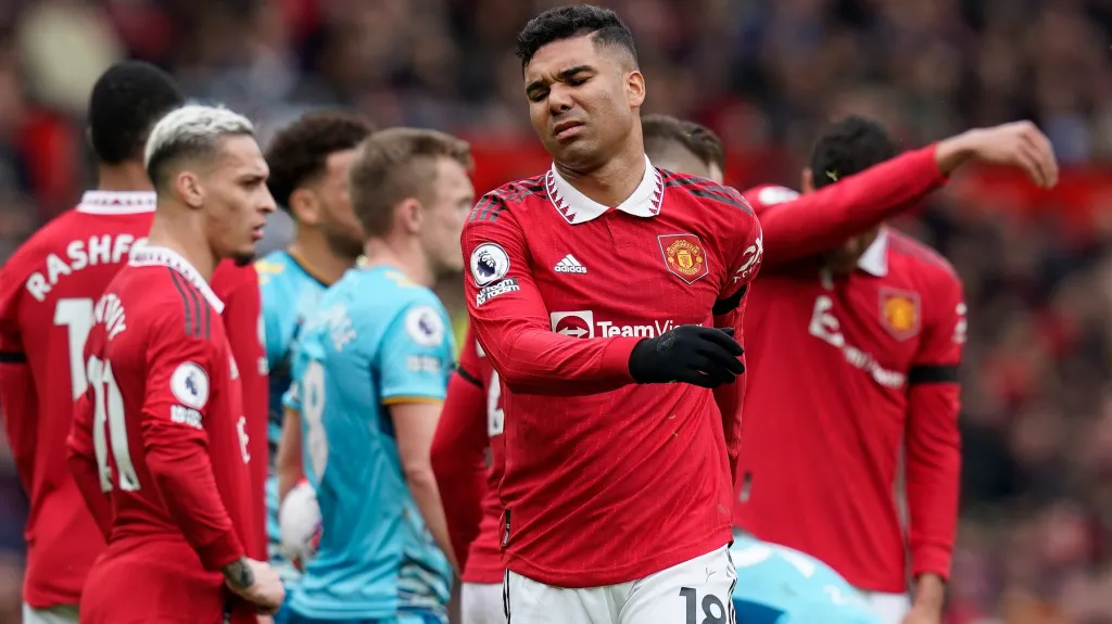 Casemiro oslabil Manchester United