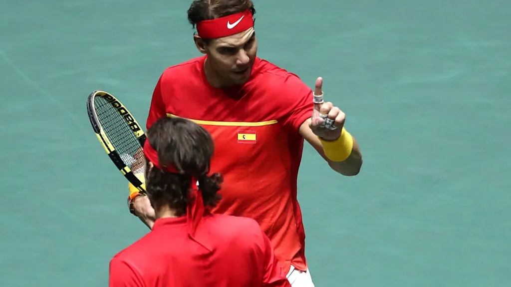 Rafael Nadal s Felicianem Lópezem