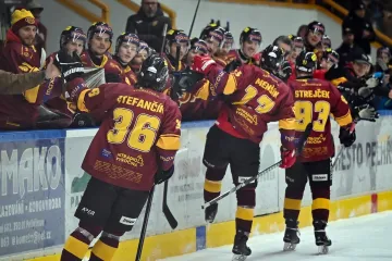 Radost hokejistů Jihlavy
