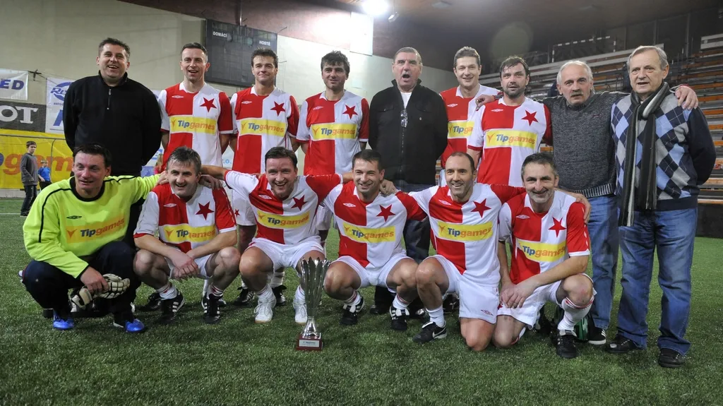 Vítězný tým Slavie