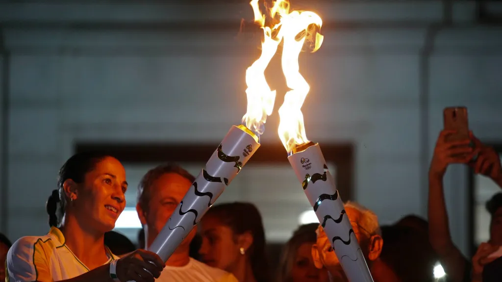 Štafeta s olympijskou pochodní