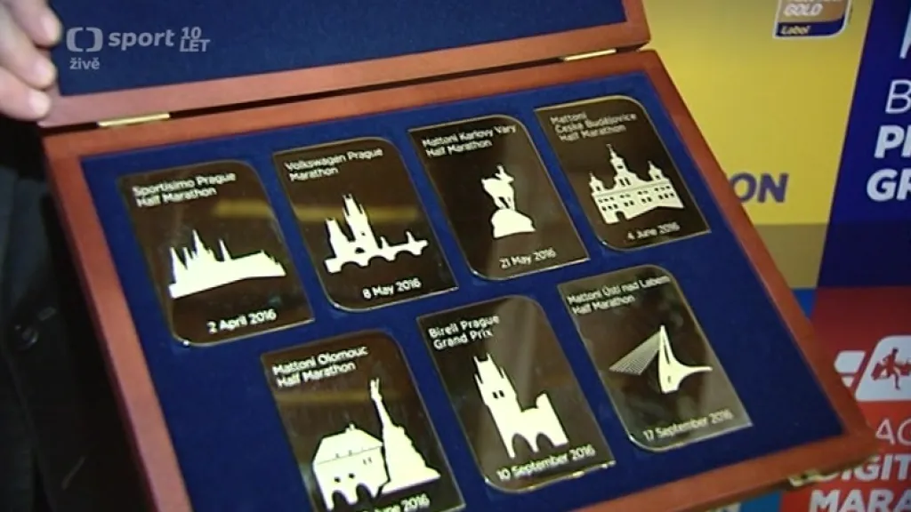 Všechny závody Run Czech mají zlatou známku