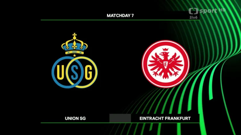 Sestřih utkání Union St. Gilloise – Eintracht Frankfurt