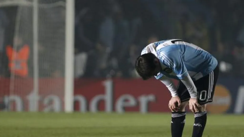 Lionel Messi v dresu Argentiny