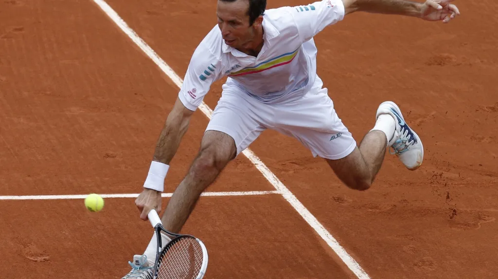 Radek Štěpánek na French Open