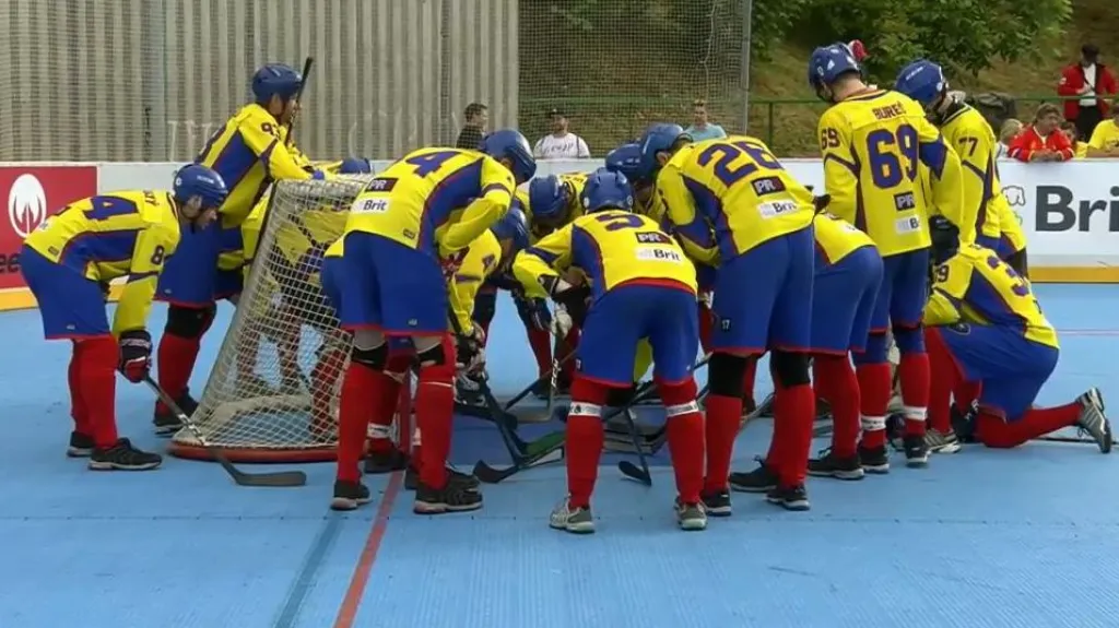 Hokejbalisté Kert Parku Praha