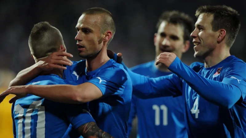 Radost slovenských fotbalistů