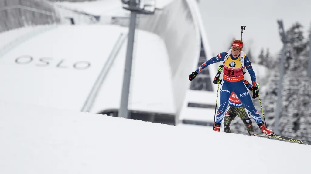 Gabriela Soukalová na MS v Oslu